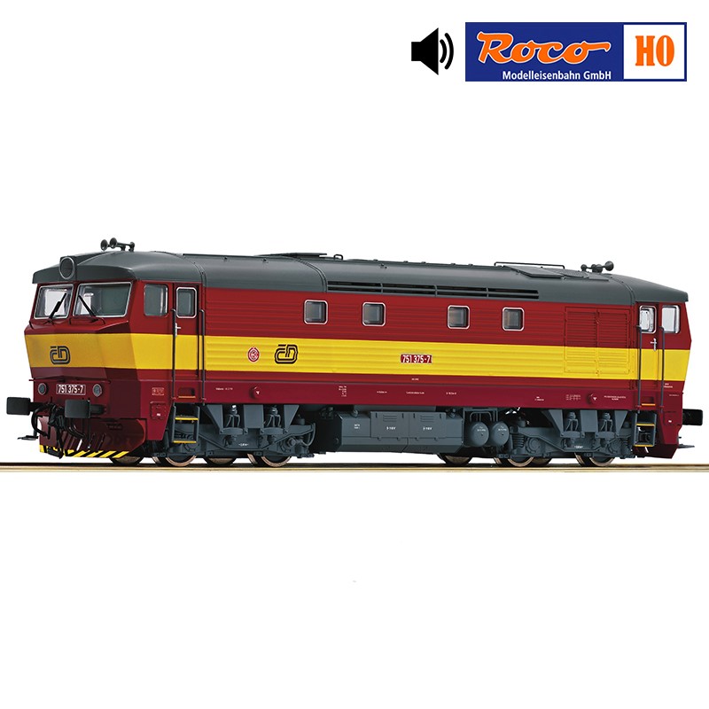 H0 Roco 70923 751 375-5 ČD Bardotka se zvukem