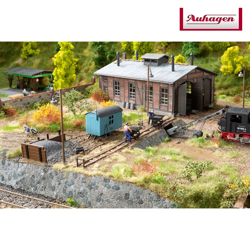 Auhagen 41681 - Parete Di Confine In Clinker Per Modellismo Ferroviario Scala H0, 540 Mm