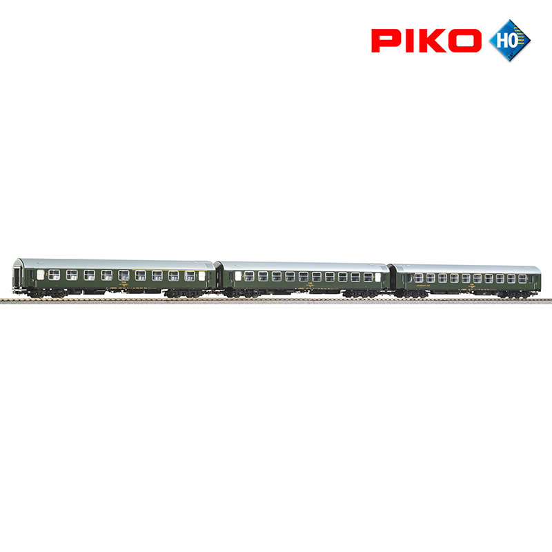 H0 Piko 58247 Set Y ABa+Ba+Bac ČSD Ep.4.