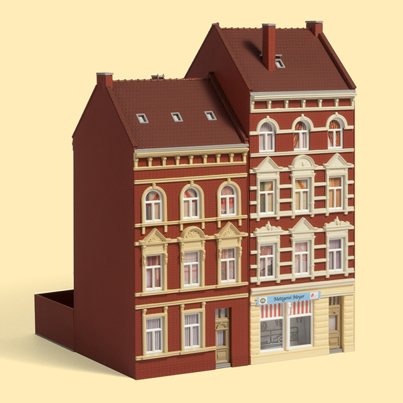 H0 Auhagen 11417 Městský dům rohový Schmidtstraße 27/29