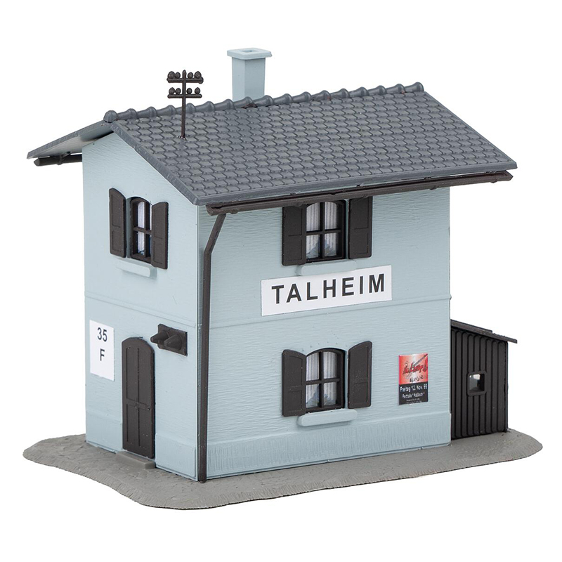 H0 Faller 190141 Set na železničním přejezdu