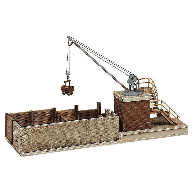 N Faller 222154 Zauhlování s mechanickým jeřábem