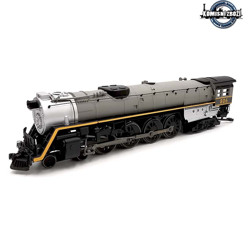 H0 Bachmann 4-8-4 UP 806 šedá