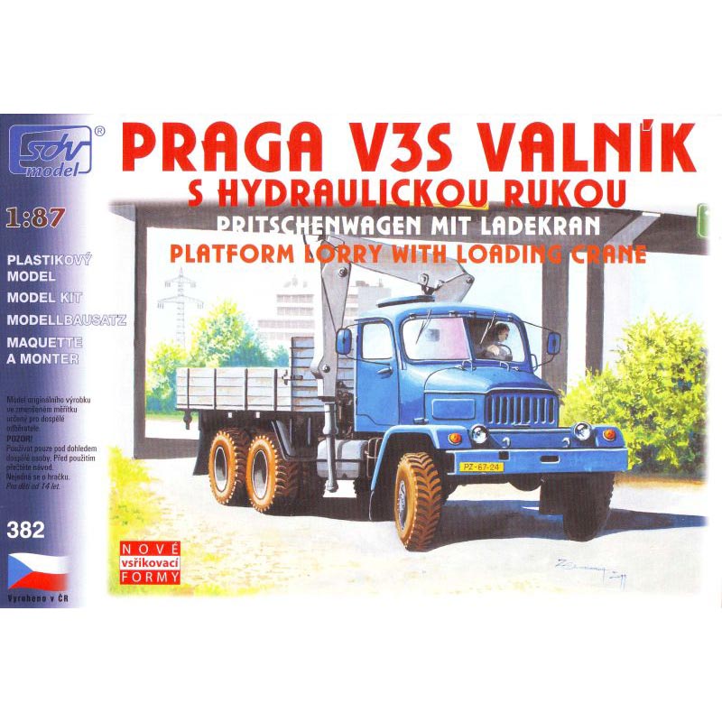 H0 SDV 382 praga V3S val.s rukou