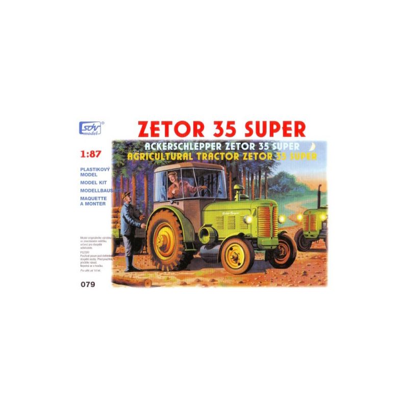 H0 SDV 079 Zetor 35 Super