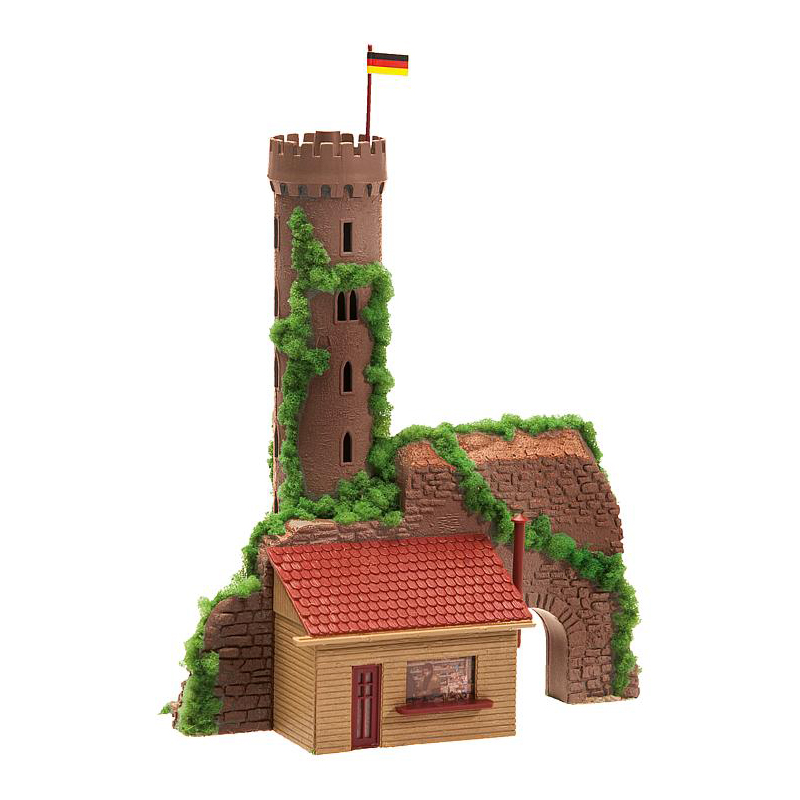 H0 Faller 130291 Zřícenina s věží a kioskem