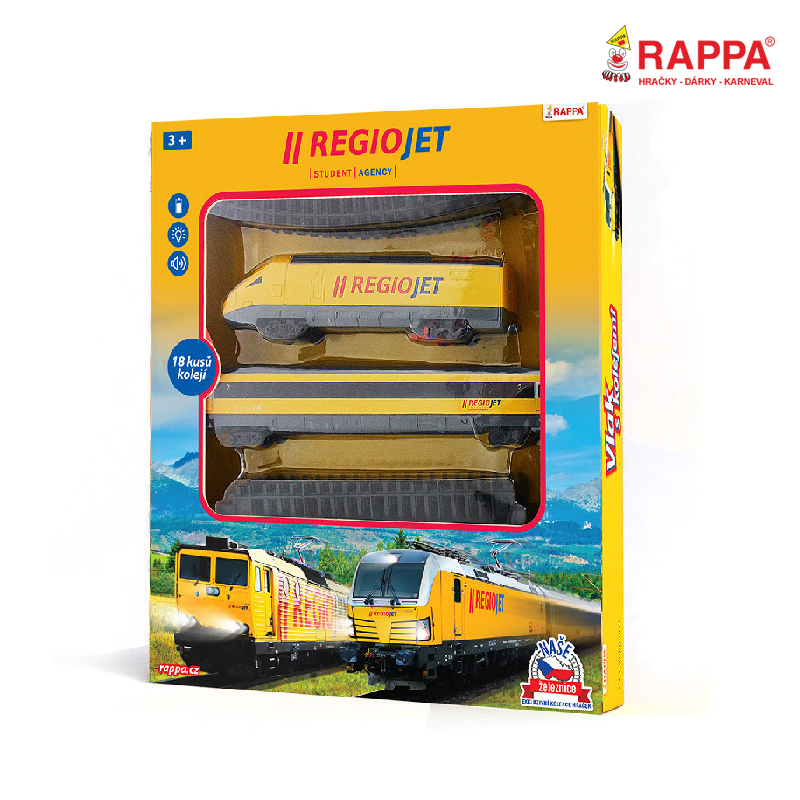 Rappa Vlak - set RegioJet