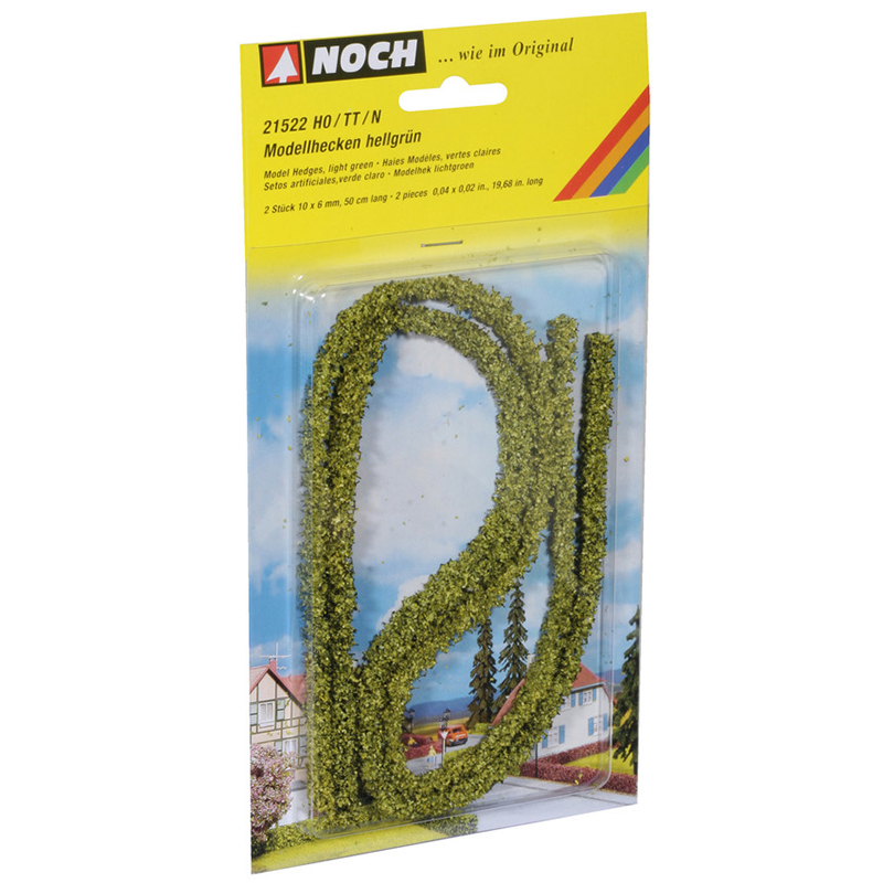 H0/TT/N NOCH 21522 Živý plot světle zelený (0,6cm) 2x50cm