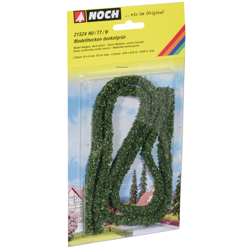 H0/TT/N NOCH 21524 Živý plot tmavě zelený (0,6cm) 2x50cm