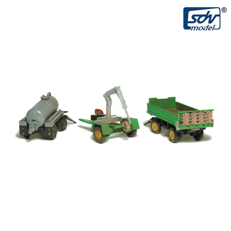 H0 SDV 494 Zemědělský set s koňmi