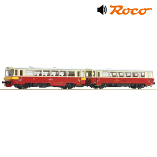 H0 Roco 70375 Motorový vůz M152.0478 ČSD + Baafx se zvukem