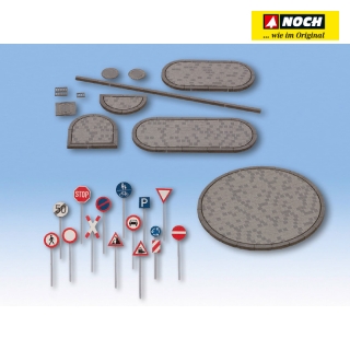 H0 Noch 60525 Ulice Deko-set