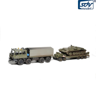 H0 SDV 87191 Tatra 815 8×8 VT 26.265 1R, Transporta P50, T-55C-2 Favorit