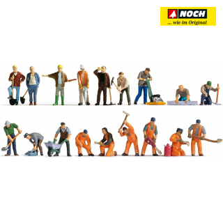 H0 Noch 16111 Pracující dělníci 18ks