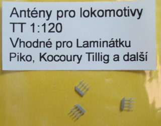 TT MNM Antény pro lokomotivy