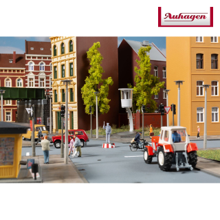 H0 Auhagen 11473 Dopravní kazatelna s příslušenstvím
