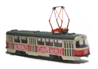 H0 MB 137xx T3 DPMB vánoční tramvaj