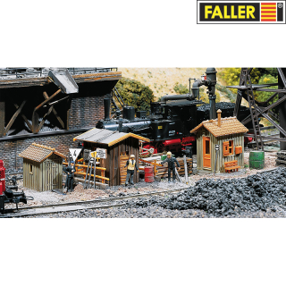 H0 Faller 120140 Tři traťové boudy