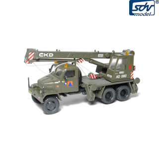 H0 SDV 87148 Praga V3S AD 080 vojenská