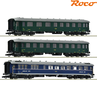 H0 Roco 6200036 Set ABa + Ba + WR ČSD