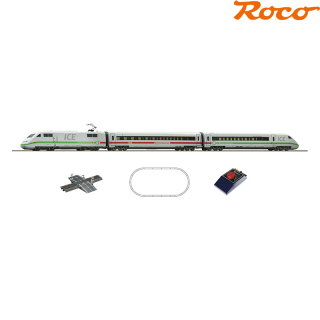 H0 Roco 51162 Set Analogový ICE DB koleje a přejezd
