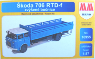 H0 MM 16955 Škoda 706 RTD-f zvýšené bočnice