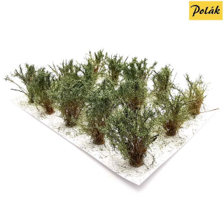 H0/TT Polák 9252 Keře vysoké micro listí zelené vrbová