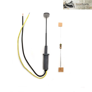 TT RB 633 Lampa parková šedý sloup šedý kryt, LED studená bílá