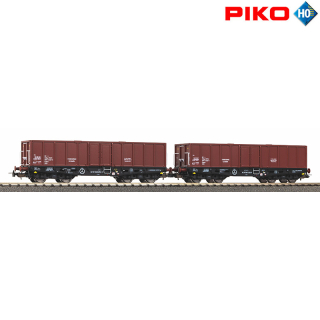 H0 PIKO 58272 Set 2x 401Zk Eamos PKP-CARGO
