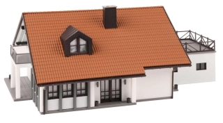 H0 Faller 130641 rodinný dům s garážemi