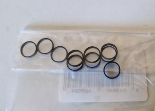 H0 Roco 85602 gumičky na hnací nápravy vel.D10/D7x0,5mm - 10ks