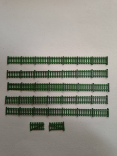 TT FK 34 plot laťkový + brána 660cm zelená