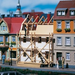 H0/TT Auhagen 12270 Městský dům v rekonstrukci