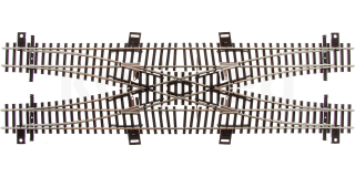 TT TILLIG 83212 - Dvojité kolejové křížení DGV 253 mm 30°, 4 výhybky, nová verze