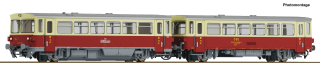 TT ROCO 7780001 - Motorový vůz M152 0059 ČSD s přípojným vozem Blm