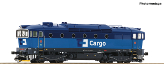 TT ROCO 7390006 Dieselová lokomotiva Bardotka 751 375-7, ČD, DCC ZVUK