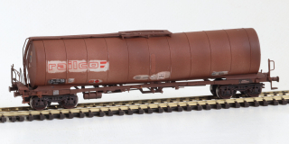 TT IGRA MODEL 96200036w Kotlový vůz Zacens 78 CZ Railco s patinou
