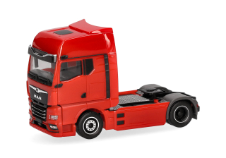 H0 Herpa 319751 Tahač MAN eTGX GX 2 nápravový, červený