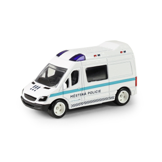 Hračka auto Městská policie Ostrava 7 cm 25091