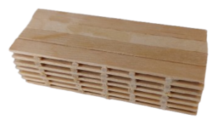 H0 náklad LK102 prkna 7 68 mm