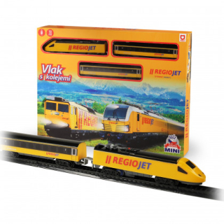 Rappa Vlak - set mini Regiojet bat.1xAA 25860