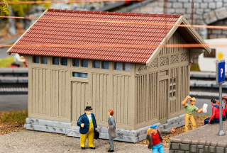 H0 Faller 120307 Stavebnice - nádražní toalety