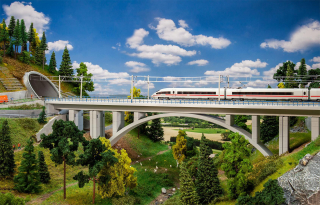 H0 Faller 222573 Ocelový most, 36cm