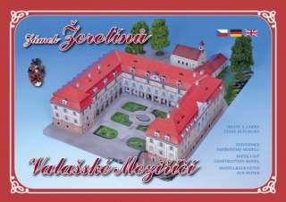 Vystřihovánka 21 vystřihovánky Zámek Žerotínů - Valašské Meziříčí