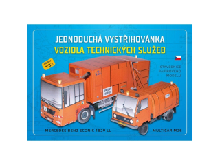 Vystřihovánka 110 Vozidla Technických služeb