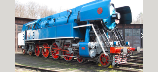 H0 MTB Parní lokomotiva 477.043 "papoušek" - ČSD/ČD, DCC Zvuk