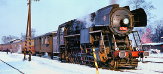 H0 MTB Parní lokomotiva 477.013 "papoušek" - ČSD/ČD, DCC Zvuk