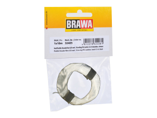 BRAWA 32409 Kabel 0,05x10m bílá