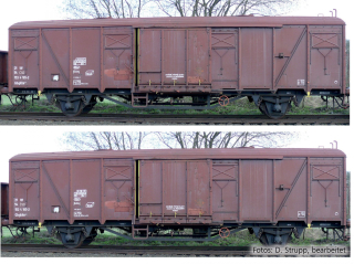 H0 Tillig 70089 Souprava nákladních vozů ČSD Gbgkks, Ep. IV