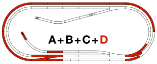 H0 ROCO 42022 LINE Kolejový set  D